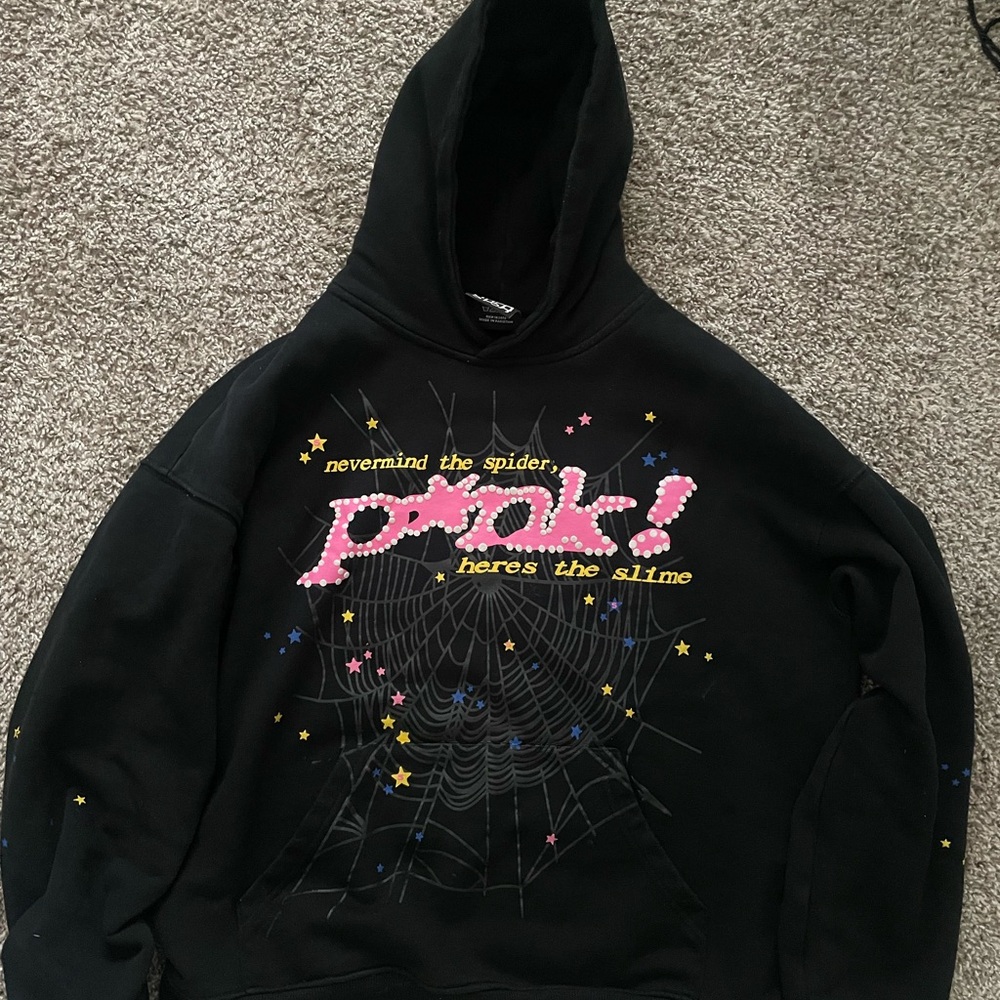 Pink Sp5der Hoodie